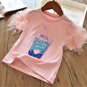 Toddler Girl Fancy Cup T-shirt